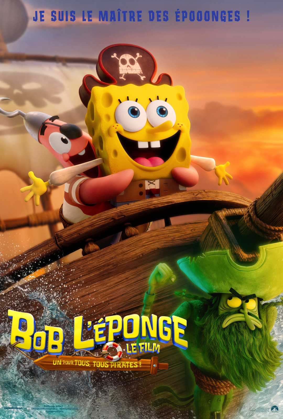 BOB L'EPONGE - LE FILM : UN POUR TOUS, TOUS PIRATES